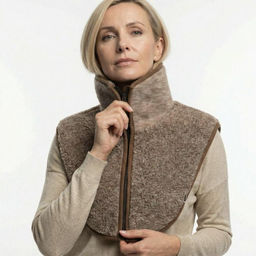 Согрев линия Воротник отложной арт.1200305-33 жен. МАРРОНЕ