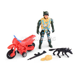 Мой благотворительный взнос в Коробку Храбрости - Набор солдатов "Спецназ разведка" в пакете