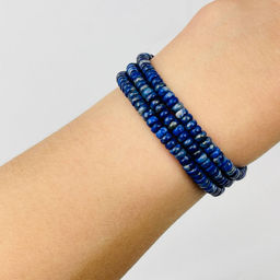 Бусины для украшений из Лазурита (180 бусин)