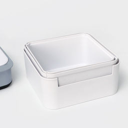 Ведро мусорное сенсорное SAVANNA, складное, 18 л, белое  фото 4