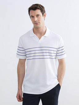 Polo Yaka ?izgili Erkek Ti??rt