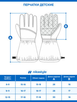 Перчатки 15з17525 розовый