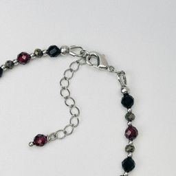 Браслет для Льва из Граната,Пирита и Агата - Радуга самоцветов фото 4