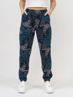 905 Брюки "Темно-синий/бирюза"