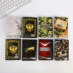 Блокнот С 23 февраля!, А6, 32 листа, набор из 8 шт., на скрепке - Artfox фото 5