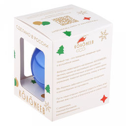 Елочная игрушка шар стеклянная Лошадка кучерявая 1 д6,5см, ручная художественная роспись, подарочная упаковка, Символ 2026 года (Россия) - Домашняя мода фото 5
