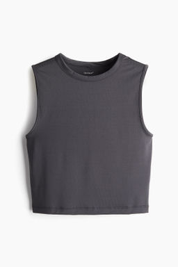 Top de deporte cropped en DryMove - H&m фото 6