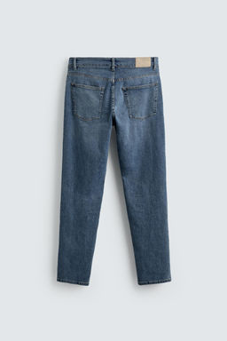 JEANS SLIM FIT / Azul medio - Zara фото 8