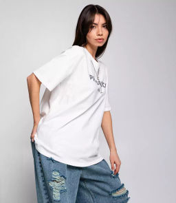 Футболка #КТ66-16, белый - Dommod фото 2