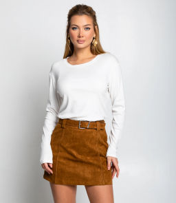 Юбка #КТ2862 (1), коричневый