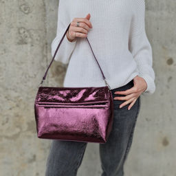 Женская кожаная сумка 0049-17 - Cidirro фото 4