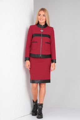 Костюм Gamma & Gracia 170 бордовый черный соты