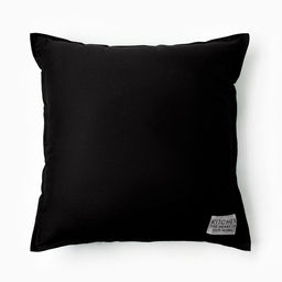 Подушка Этель, 45х45+1 см, чёрный, 100% хлопок  фото 3