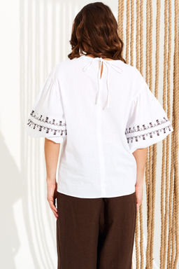 Блуза женская - Elletto фото 3