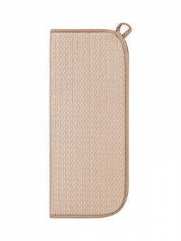 Коврик для сушки посуды 38x44 бежевый полиэстер