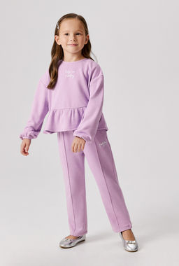 ACOOLA / Комплект детский для девочек ((1)джемпер и (2)брюки) Masindi_set лавандовый