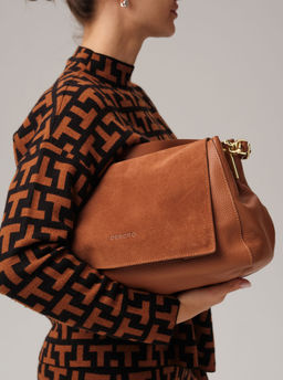 Сумка Deboro 31066 коричневый камень