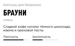 Капсулы Nespresso  Брауни 40 шт в упаковке - Tasty coffee фото 5