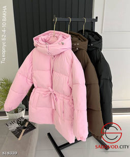 Тёплая женская зимняя куртка-пуховик - Bruno фото 6