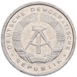 Монета 1 пфенниг 1983 года Восточная Германия (ГДР)