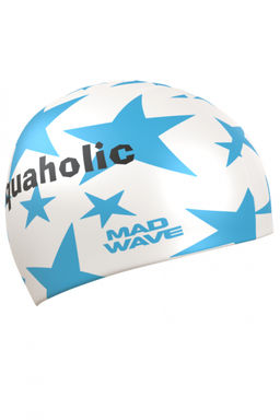 Силиконовая шапочка Aquaholic - Mad wave фото 2