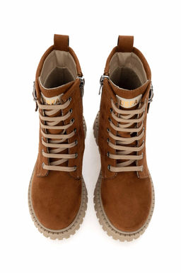 Светло-коричневые сапоги для девочек Неожиданная скидка в корзине