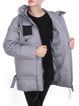 8912 GRAY Куртка зимняя женская CORUSKY (200 гр. холлофайбера) - Fashion фото 6