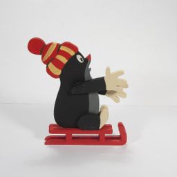 Елочные игрушки - Кротик на санках 9005 - Idh фото 4