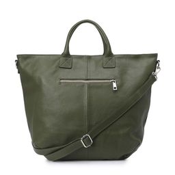 Женская сумка с ручками DIVAS BAG Артикул 2585804, бежево-зеленый  фото 3