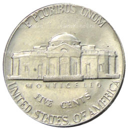 5 центов 1976 года D США