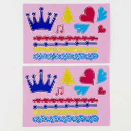 Переводные татуировки детские, набор для творчества, вид МИКС - Школа талантов фото 6