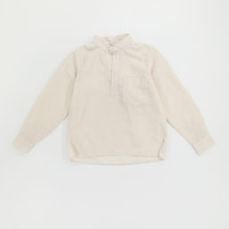 Рубашка в полоску Лен, черная - Inzibe фото 40