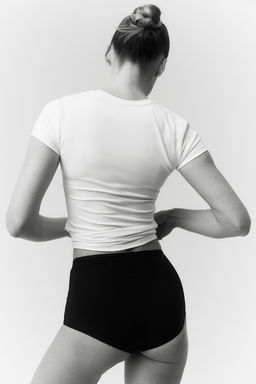 Pack de 3 bragas Shortie de microfibra - H&m фото 3