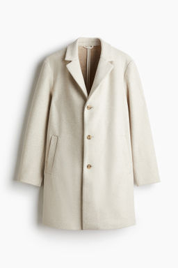 Abrigo en mezcla de lana Slim Fit - H&m фото 3