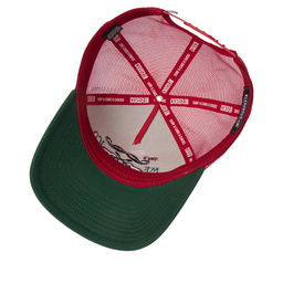 Бейсболка COASTAL арт. HFT Mexican Mustache (зеленый / белый) фото 3