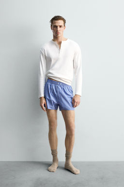 2-PACK OF COMBINED POPLIN BOXERS