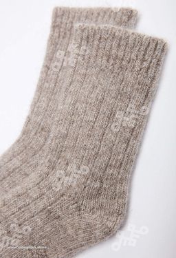 Носки детские из 100% монгольской шерсти премиум (арт. 02149) - Тод оймс ххк фото 3