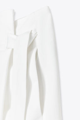 ZW COLLECTION ASYMMETRIC MIDI SKIRT - Zara фото 7