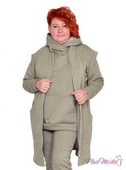 Жилет Модель №1858 размеры 44-84 - Plusmoda фото 40