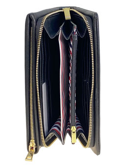 Клатч мужской из натуральной кожи, цвет черный - Greta фото 2