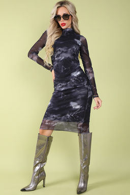 Платье Дольче Вита (серый)