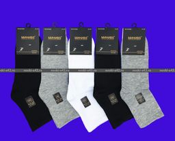 Цена за 10 пар. МИНИBS носки мужские спортивные арт. MYD 05 с высокой резинкой 41-47 (фактически 41-44) - Weiwei фото 2