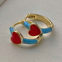 Серьги с замком кольцо арт. 13 3138 (id 273899) - Rada фото 2