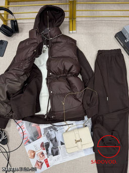 Костюм с жилеткой, худи и брюками - Bruno фото 4