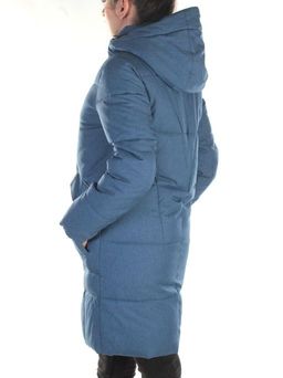 350 BLUE Пальто женское зимнее (200 гр. холлофайбера) - Fashion фото 8