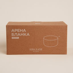 Салатники SL Home Арена Бланка, 370 мл, d=11 см, набор 4 шт., керамика, белые