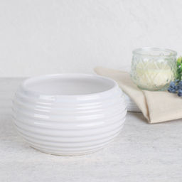 Кашпо 14,5х7 / 8000W /уп 6/48/белое - Галеонтрейд фото 5