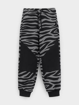 КР 400825/серый горизонт,зебра к646 брюки для мал