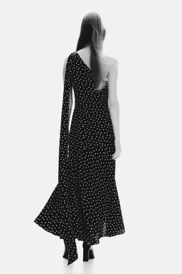 Vestido de sat?n con fular - H&m фото 8
