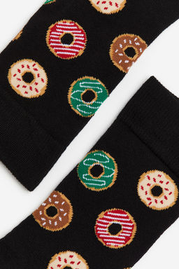 Calcetines en punto jacquard - H&m фото 2